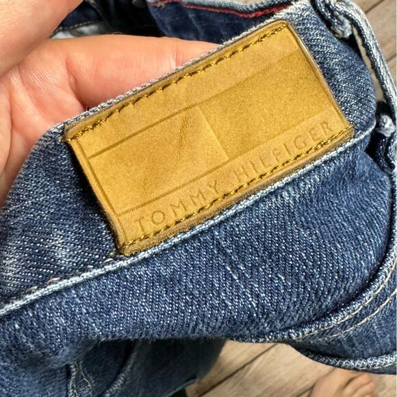 Vtg Tommy Hilfiger Hipster Boot Cut Denim Blue Jeans Women's size 4 R - Picture 11 of 13